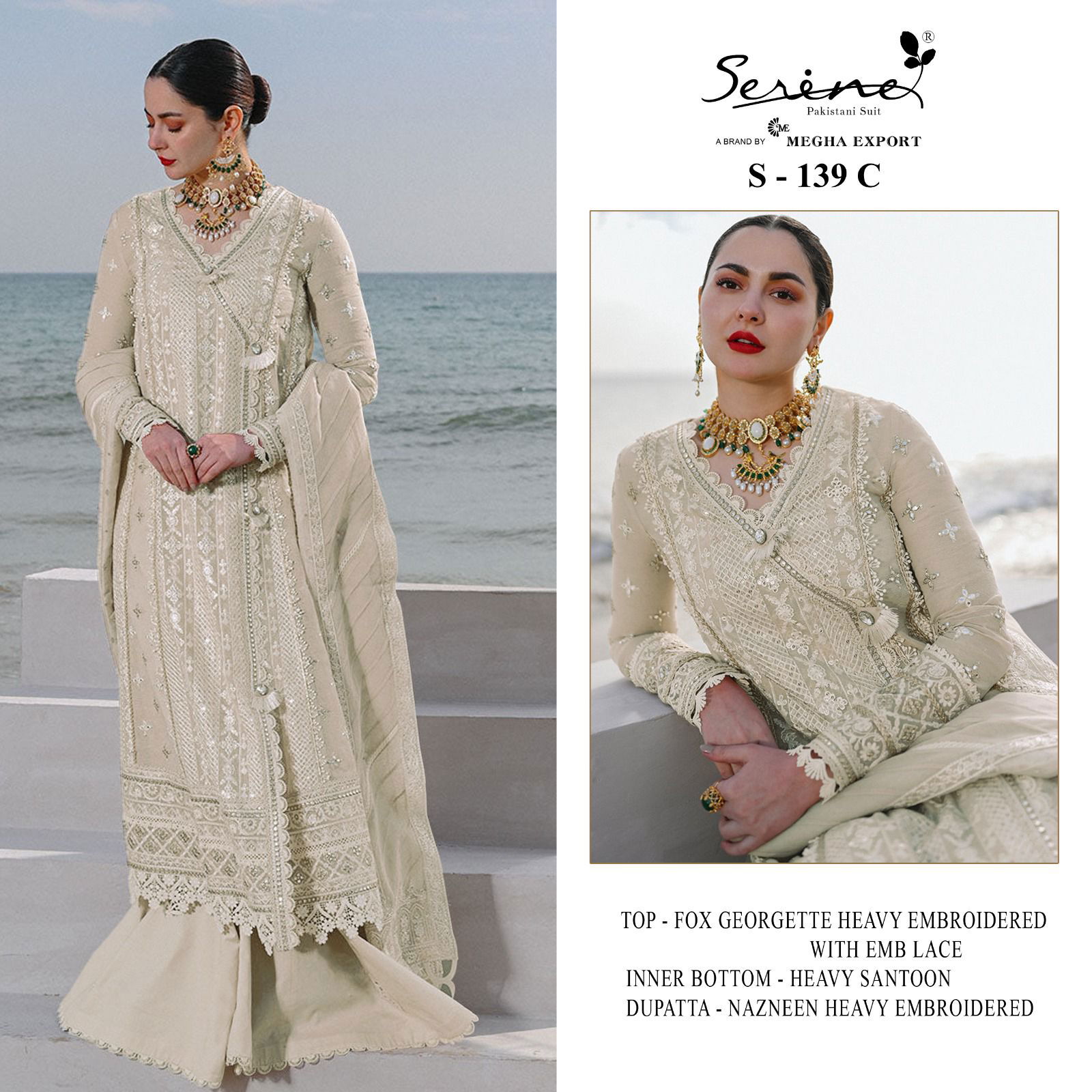 S-139 A TO D By Serine Pakistani Salwar Suits Catalog